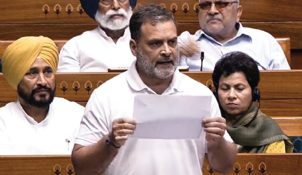 راہل گاندھی نے ایم ایس پی اور کسانوں کے معاملے پر حکومت کو گھیر ا