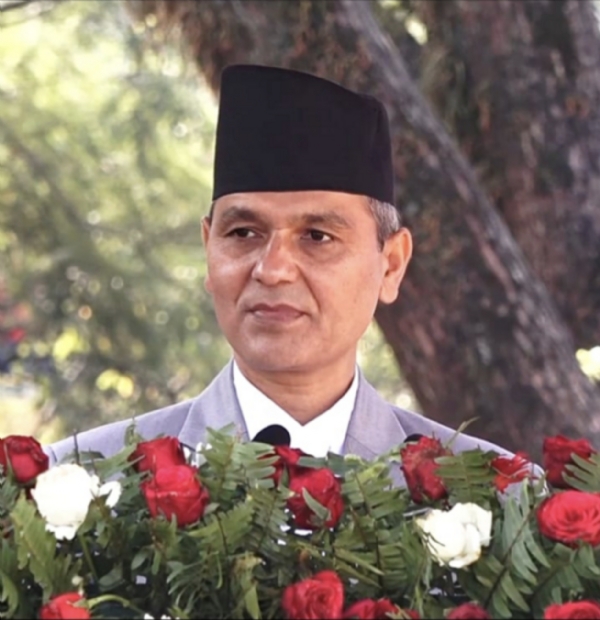 نیپال میں عبوری حکومت کے وزیر داخلہ کو پارلیمنٹ کے ایوان بالا کا رکن نامزد کیا گیا