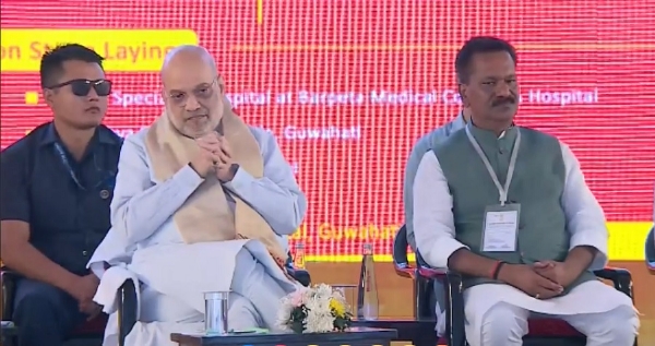 مرکزی وزیر داخلہ امت شاہ نے آسام میں صحت کی کئی سہولیات کا افتتاح اور سنگ بنیاد رکھا