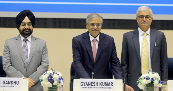 (اپ ڈیٹ) پانچ ریاستوں میں الیکشن شیڈول کا اعلان، 6 ریاستوں میں 8 نشستوں پر ضمنی انتخابات بھی ہوں گے، نتائج 4 مئی کو