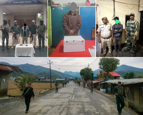 منی پور میں غیر قانونی ہتھیار، منشیات اور چوری میں ملوث تین افراد گرفتار منی پور میں غیر قانونی ہتھیار، منشیات اور چوری میں ملوث تین افراد گرفتار