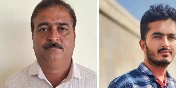 تیز رفتار کار کی ٹکر، نائب سرپنچ اور ان کا بیٹا ہلاک