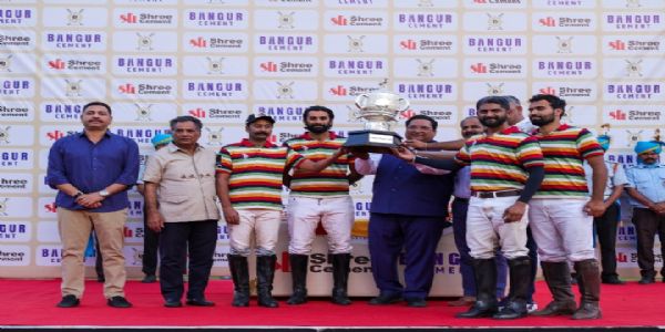 جے پور نے شری سیمنٹ پولو کپ کا خطاب جیتا،ناہر گڑھ کو 9-4.5 سے شکست دی