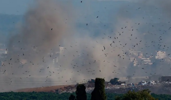 حزب اللہ کا شمالی اسرائیل کے شہر نہاریہ پر راکٹوں اور ڈرونز سے حملہ