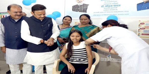 ایچ پی وی ٹیکہ کاری مہم میں مدھیہ پردیش ملک میں سر فہرست