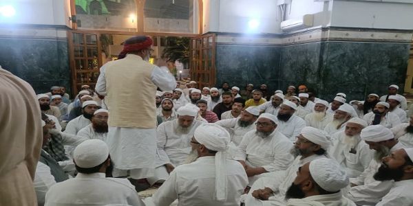 جمعیة علماءہند کے صدر دفتر مسجد عبدالنبی میں تکمیل قرآن کی روح پرور مجلس منعقد