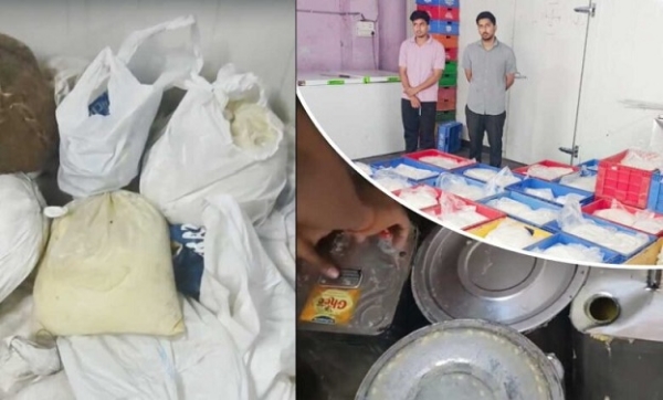 ملاوٹی اشیا اور ڈیری مصنوعات فروخت کرنے والے6 افراد گرفتار، پولیس کی سخت کارروائی