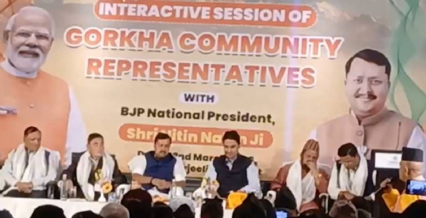 گورکھا لینڈ کا مسئلہ پھر گرمایا، گورکھا لیڈروں نے نتن نوین سے ملاقات کی