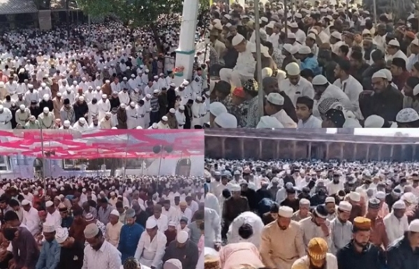 مختلف شہروں سے نماز کی تصاویر