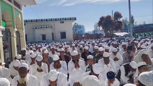 جمنا نگر میں عید الفطر عقیدت اور احترام کے ساتھ منائی گئی جمنا نگر میں عید الفطر عقیدت اور احترام کے ساتھ منائی گئی