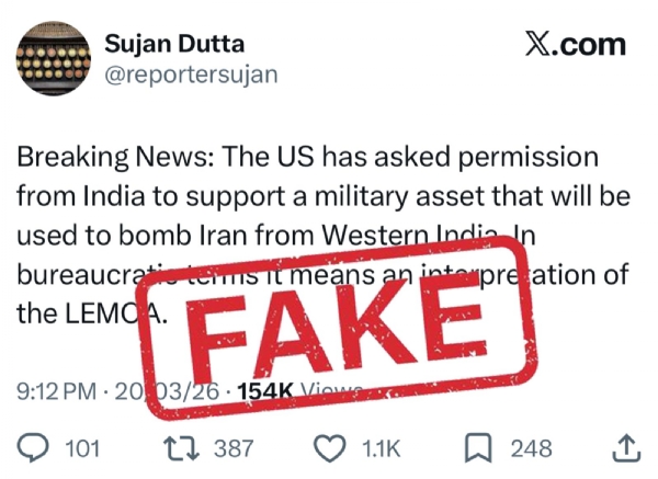 بھارتی سرزمین سے ایران پر حملے کی اجازت کا دعویٰ جھوٹا: وزارت خارجہ