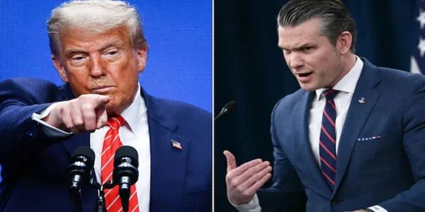 ٹرمپ نے ایران جنگ کا ملبہ اپنے وزیردفاع پیٹ ہیگستھ پر ڈال دیا