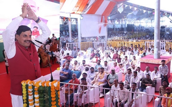 دتیا ضلع کے بھانڈیر میں ریاستی سطح کے کسان کنونشن سے خطاب کرتے ہوئے وزیراعلیٰ