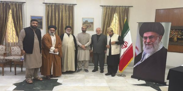 ایم ایم یو کے وفد کی ایرانی سفیر سے ملاقات، ایرانی عوام کے ساتھ تعزیت اور یکجہتی کا اظہار