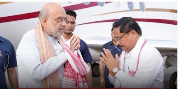 آسام اسمبلی انتخابی مہم کے لیے گوہاٹی پہنچے امت شاہ