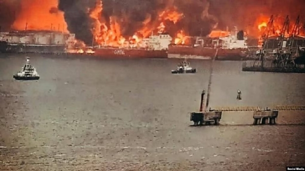 یوکرین کے ڈرون حملے سے روس کو دھچکا، پریمورسک اور اوست-لوگا بندرگاہوں پر تیل کی لوڈنگ ٹھپ