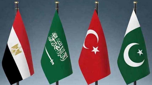 سعودی عرب، ترکی اور مصر کے وزرائے خارجہ ایران تنازہع کے حل پر تبادلہ خیال کے لیے اسلام آباد پہنچے سعودی عرب، ترکی اور مصر کے وزرائے خارجہ ایران تنازہع کے حل پر تبادلہ خیال کے لیے اسلام آباد پہنچے