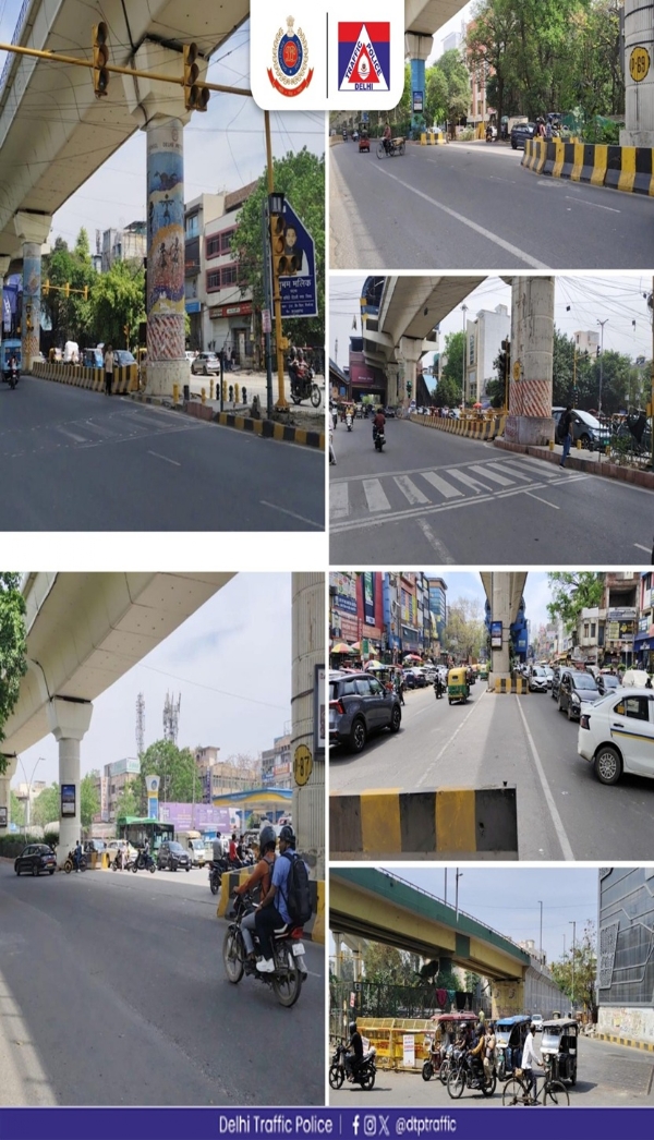 وکاس مارگ پر ٹریفک میں بہتری، سفر ہوا آسان، سفر کا وقت 25 سے 15 منٹ تک پہنچا وکاس مارگ پر ٹریفک میں بہتری، سفر ہوا آسان، سفر کا وقت 25 سے 15 منٹ تک پہنچا