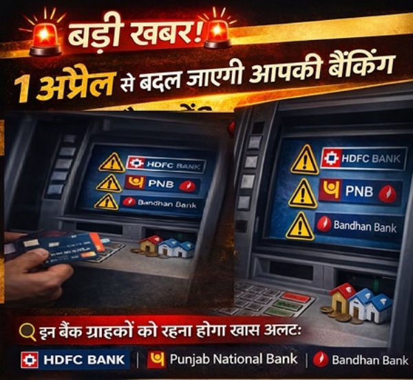 ایچ ڈی ایف سی بینک، پنجاب نیشنل بینک اور بندھن بینک کے بدل رہے ہیں قوانین