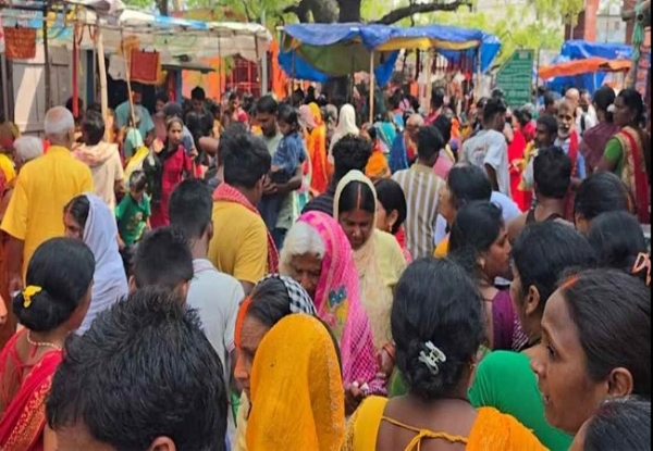 بہار کے نالندہ ضلع میں ماتا شیتلا مندر میں حادثہ کی وجہ گرمی اور بھیڑ: ایس پی