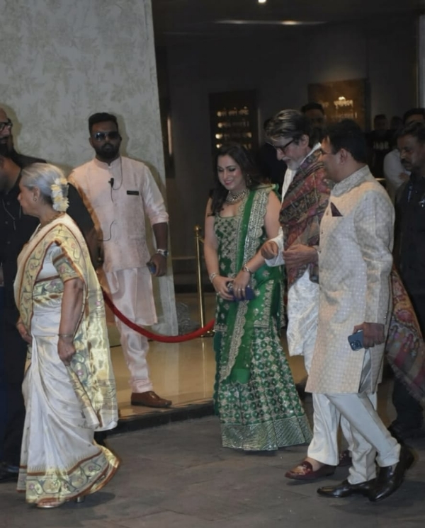 ارجن تندولکرکی شادی کی شاندار تقریب میں فلمی ستاروں کی شرکت