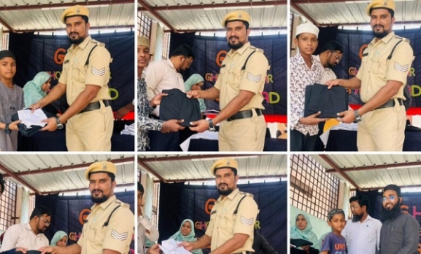 مستحق طلبہ میں عید کے نئے کپڑوں کی تقسیم