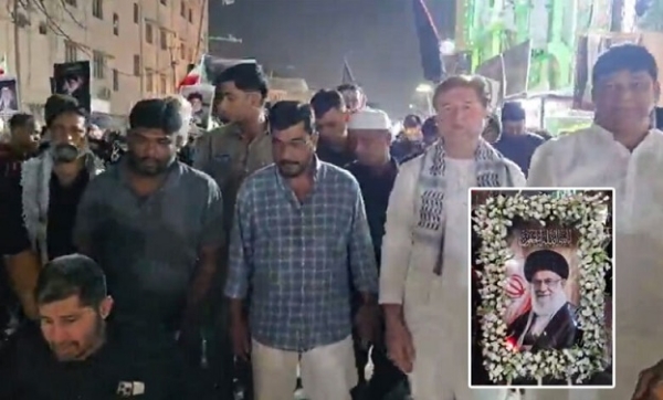 اسرائیلی و امریکی حملوں کے خلاف حیدرآباد میں مجلس کا احتجاجی مارچ