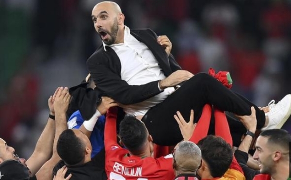 Sports-Football-WalidRegragui-Morocco-coach-FIFAWC