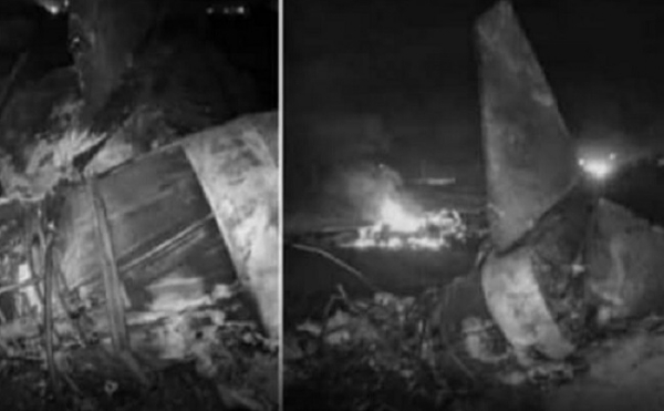 کاربی آنگلونگ کے پہاڑوں میں کریش ہوئے سکھوئی 30 فائٹر جیٹ کی تصویریں۔