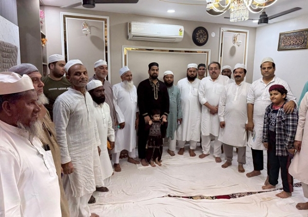 ختمِ تراویح کے موقع پر مختصر تقریب کا انعقاد