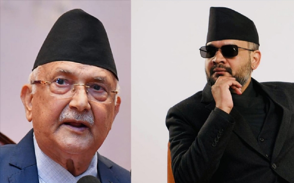 بالن شاہ کو نیپال میں اولی پر فیصلہ کن برتری حاصل