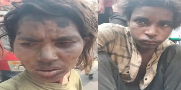 بچہ چوری کے شبہ میں نوجوان اور خاتون کے ساتھ مارپیٹ