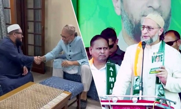 اسدالدین اویسی کا نیا سیاسی منصوبہ ، آسام میں بدرالدین اجمل اور بنگال میں ہمایوں کبیر سے گٹھ جوذ