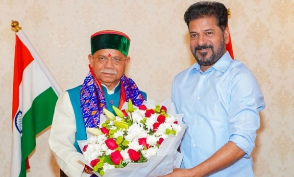 تلنگانہ کے وزیر اعلیٰ ریونت ریڈی کی گورنر کو سالگرہ کی مبارکباد