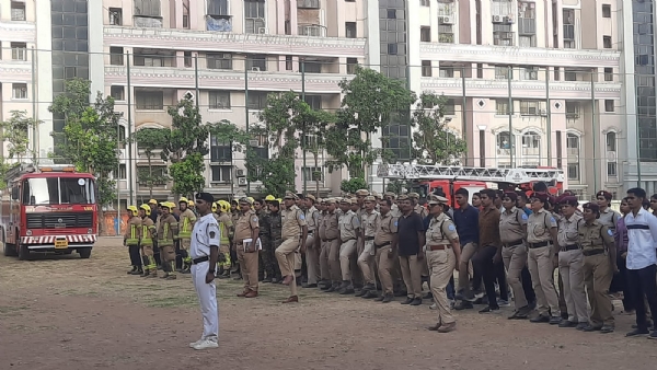 Civic Navi Mumbai Mock Drill