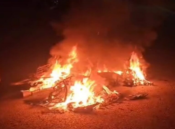 ہریدوار میں المناک سڑک حادثہ: موٹر سائیکل میں آگ لگی ، دو نوجوان موقع پر ہی جاں بحق