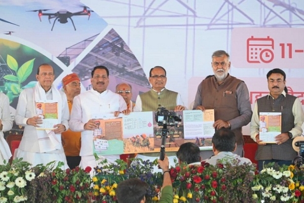 مرکزی وزیر زراعت شیوراج نے ’انت کرشی‘ مہوتسو میں ایم پی کے چار اضلاع کا زرعی روڈ میپ جاری کیا