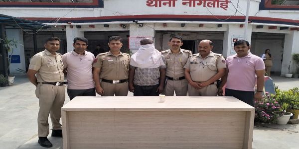 نانگلوئی میں منشیات سمیت غیر ملکی گرفتار، 8.4 گرام ایم ڈی ایم اے برآمد