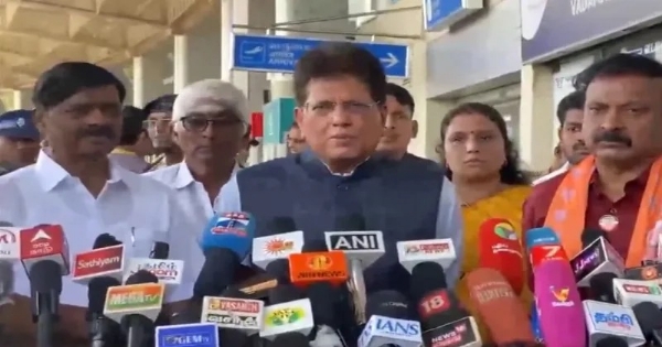 تمل ناڈو کے لوگ اسٹالن کی بدعنوان اور نااہل حکومت کو ہٹانے کے لیے تیار ہیں: پیوش گوئل