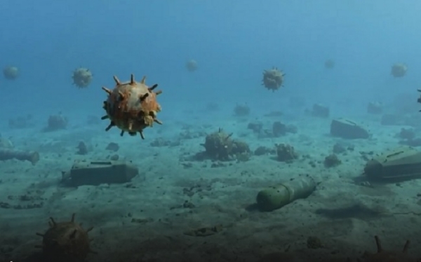 آبنائے ہرمز اور اس کے اطراف 12 ہزار بارودی سرنگوں کی موجودگی کا اندازہ : رپورٹ