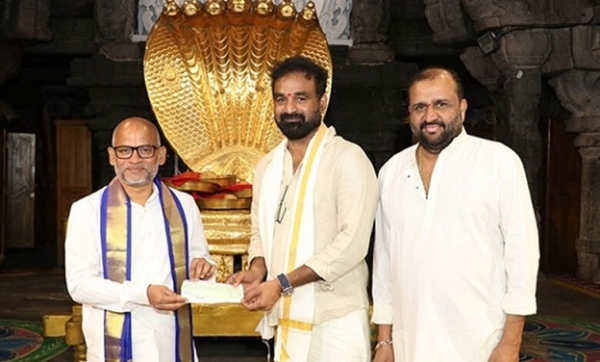 ٹی ٹی ڈی کے ایس وی پرانادانا ٹرسٹ کو 1.01 کروڑ روپے کا عطیہ