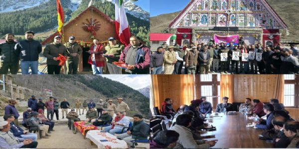 ضلع انتظامیہ کشتواڑ نے سالانہ مچیل یاترا کی تیاریوں کا جائزہ لیا۔