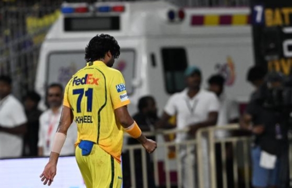 چنئی سپر کنگز کو بڑا دھچکا، خلیل احمد انجری کے باعث آئی پی ایل سے باہر