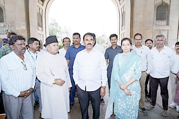 چارمینار ، چومحلہ پیالیس اور کٹورا ہاؤس کی تزئین نو کے اقدامات