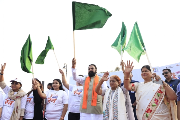 ’’ناری شکتی فار وکاسیت بھارت رن‘‘ پروگرام میں شرمل ہوئے وزیر اعلیٰ، کہا ۔ آج کا دن خواتین کے لیے انقلابی دن ہوگا