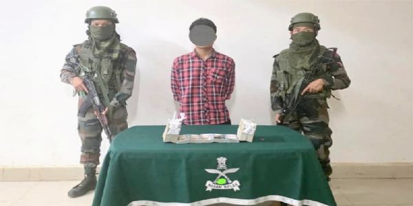 میزورم میں 11.30 لاکھ روپے مالیت کی میانمار کرنسی کے ساتھ ایک شخص گرفتار