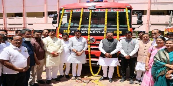 اورنگ آباد میں جدید فائر فائٹنگ سسٹم کا افتتاح