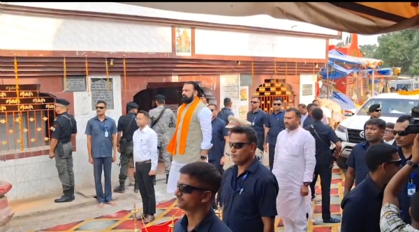 وزیراعلیٰ سمراٹ چودھری نے بابا ہریہر ناتھ مندر میں پوجا کی