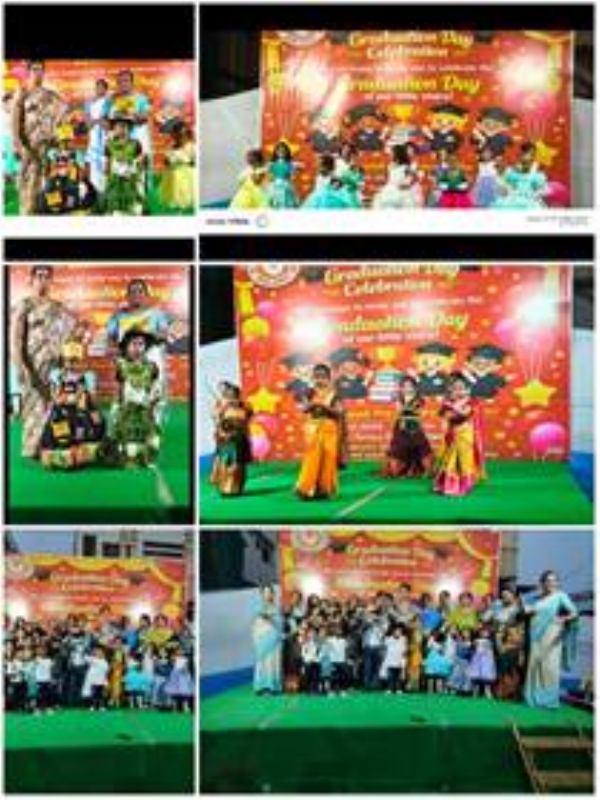 آندھرا پردیش میں پری اسکول کے بچوں نے گریجویشن ڈے کے ذریعے غذائیت کا پیغام دیا