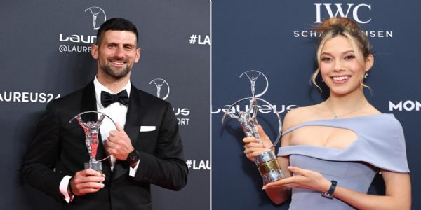 لاریئس ورلڈ اسپورٹس ایوارڈز 2026: نوواک جوکووچ اور ایلین گو مشترکہ میزبانی کریں گے